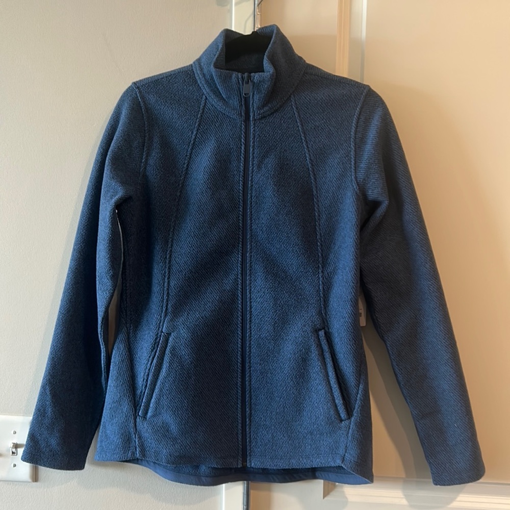 Athleta Stroll Fleece Full Zip Jacket NWT